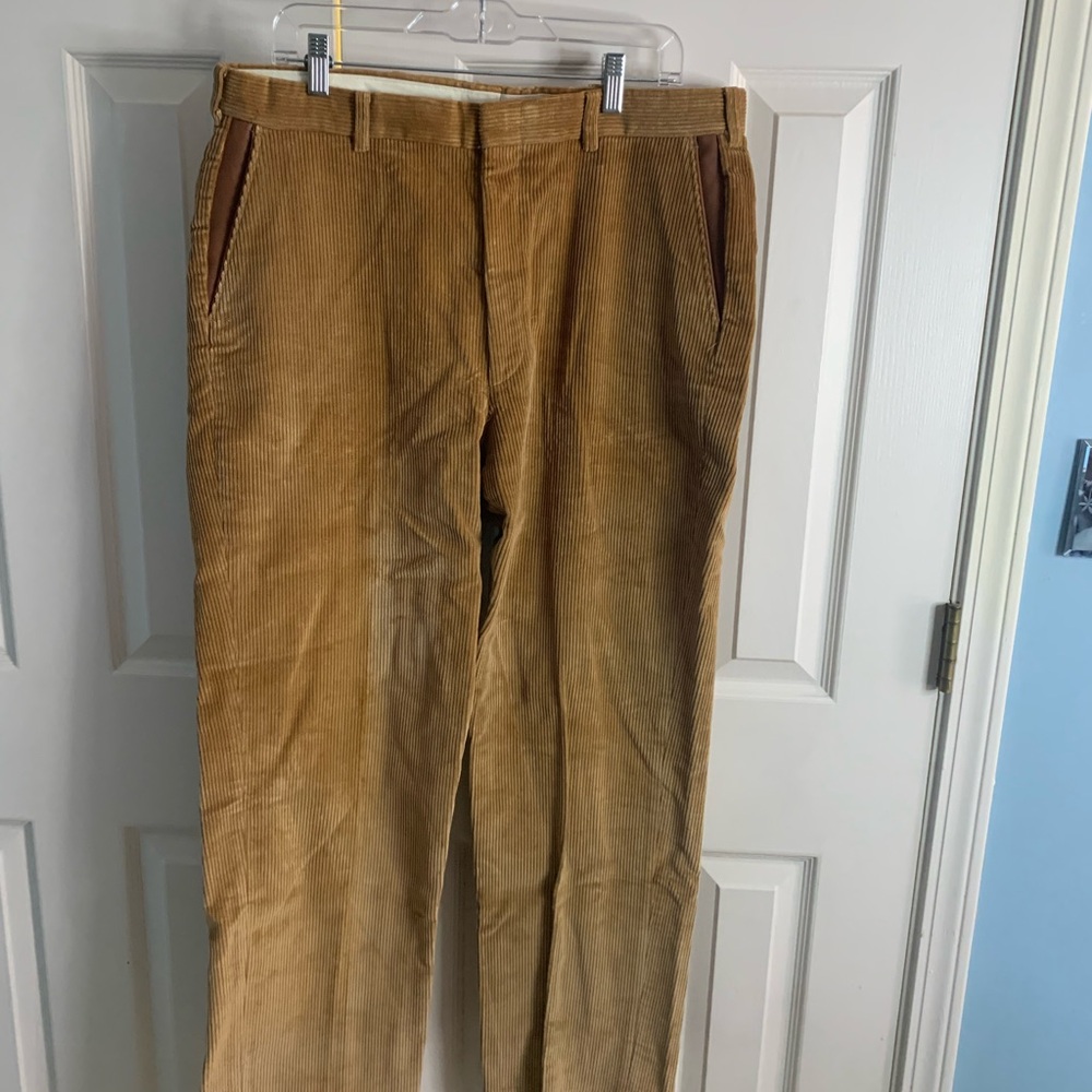 Orvis Men's Brown Corduroy Pants